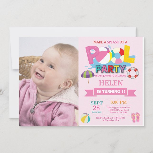 Convite de festas de Verão Escalha (Frente)