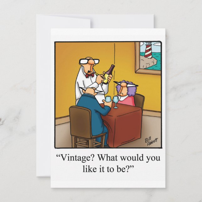 Convite de festas de vinho "Espectickles" (Frente)