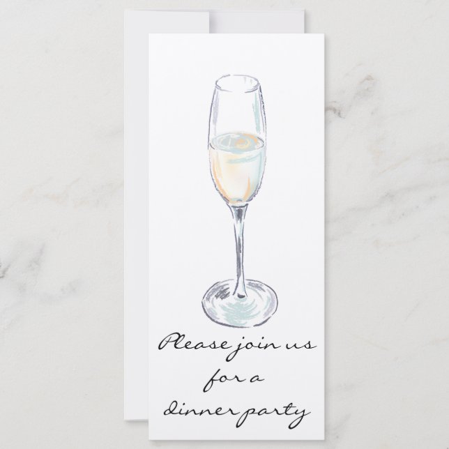 Convite de festas do comensal (Frente)