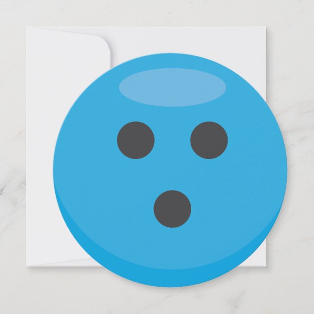 Convite de festas do tema da boliche do tema dos (Frente)