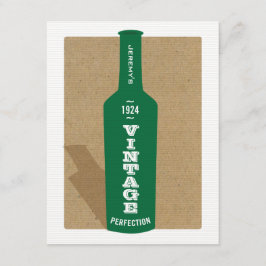 Convite de festas do vinho do aniversário do 90 do