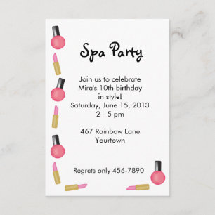 Convite de festas dos termas dos miúdos com