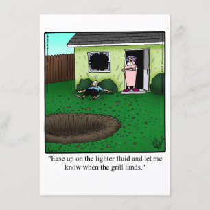 Convite de festas Engraçado Barbecue