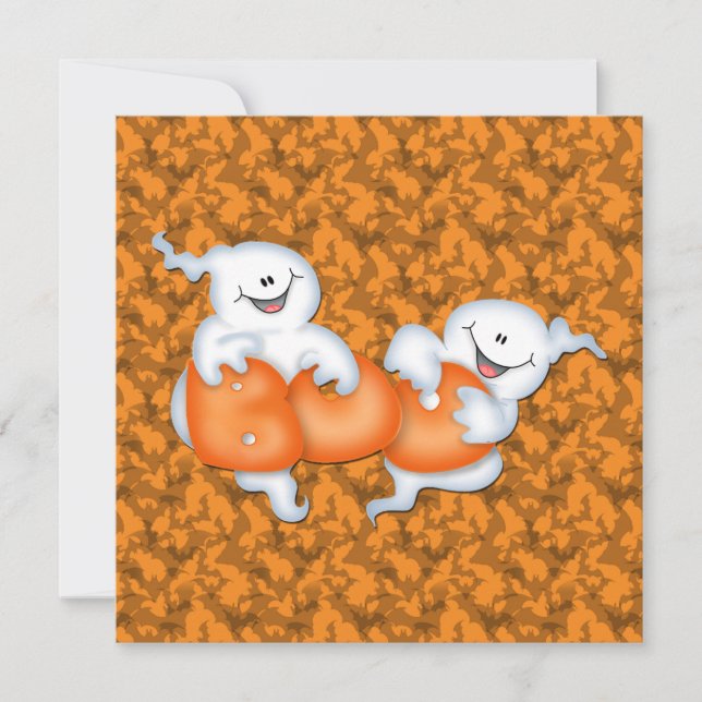 Convite de festas fantasia (Frente)