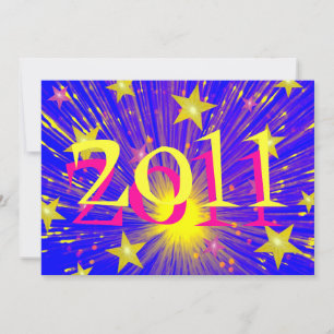 convite de festas Firework '2011'
