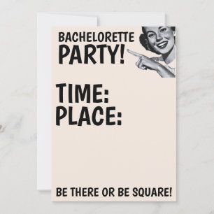 CONVITE DE FESTAS FUNNAL DE BACHELORETTE