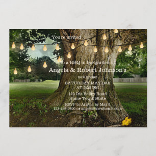 Convite de festas Home novo do Housewarming do