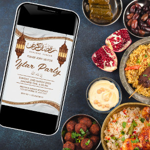 Convite de festas Iftar
