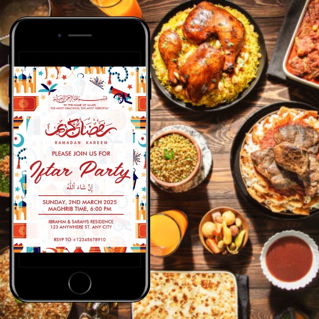 Convite de festas Iftar (Criador carregado)
