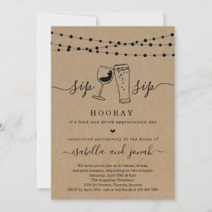 Convite de festas Janto engraçado