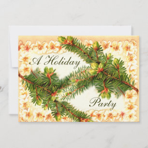 Convite de festas Laranja Blossomo