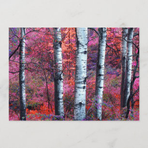 Convite de festas mágico do solstício de verão da