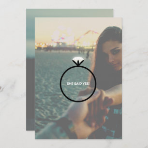 Convite de festas noivado