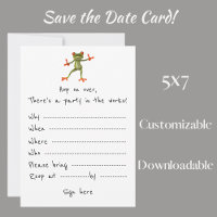 Convite de festas: O Sapo convida-o para vir!