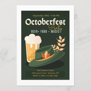 Convite de festas Oktoberfest
