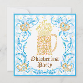 Convite de festas Oktoberfest