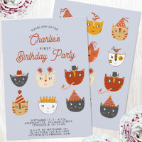 Convite de festas Personalizado de primeiro aniver