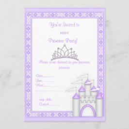 CONVITE DE FESTAS PURPER PRINCESS
