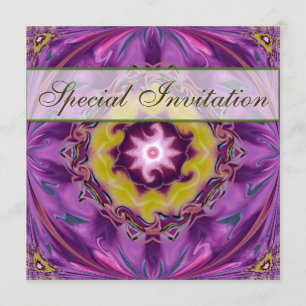 Convite de festas Regalia