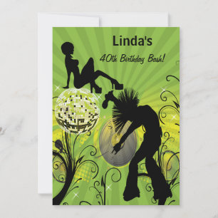 convite de festas retrô totalmente anos 80