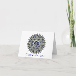 Convite de festas Solstício de Inverno Mandala