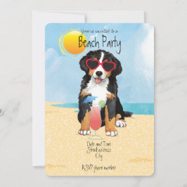 Convite de festas Summer Berner Beach