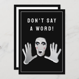 Convite de festas surpresa