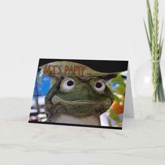 Convite de festas vamos (Frente)