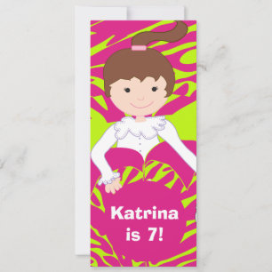 Convite de festas verde limão e Sentido Inteiro Ro