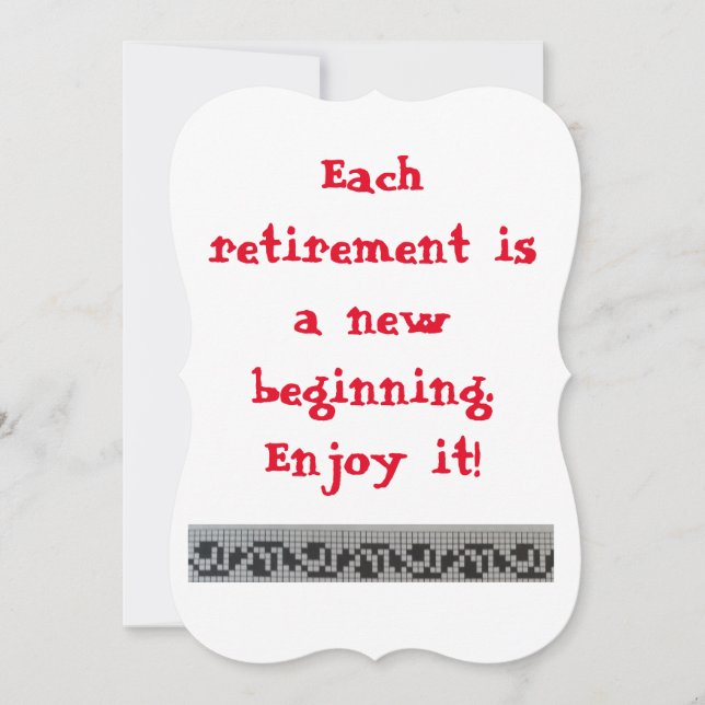 convite de festas vermelho preto e branco (Frente)