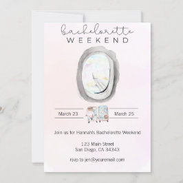 Convite de Fim de Semana de Despedida de Solteira