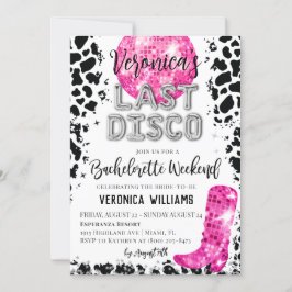 Convite de Fim de Semana de Despedida de Solteira 