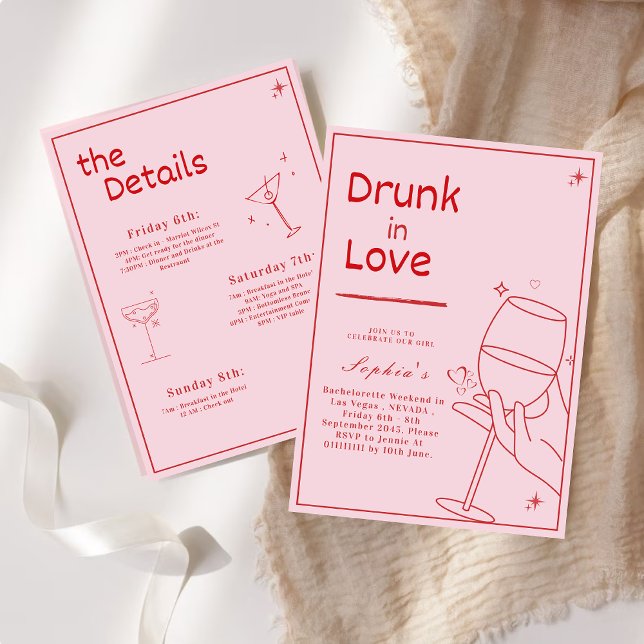 Convite de fim de semana para despedida de solteir (Criador carregado)