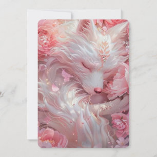 Convite de Flor de Cerejeira Rosa – Árvore Sakura