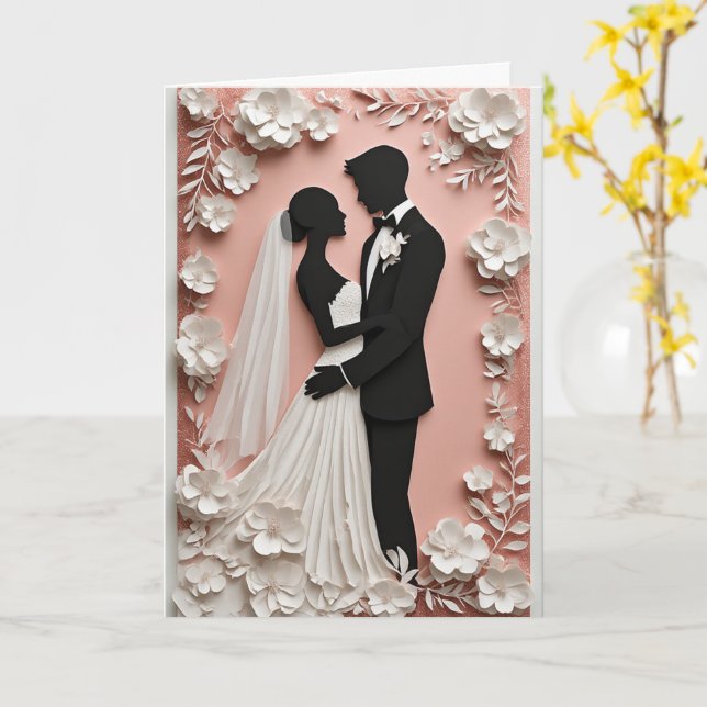 ✨ Convite de Flor de Papel para Convidados de Casa (Flor Amarela)