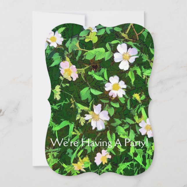 CONVITE DE FLORES DE SELVAGENS (Frente)