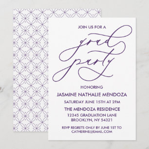 CONVITE DE FORMATURA COM CALIGRAFIA SIMPÁTICA E CA