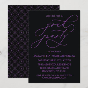 CONVITE DE FORMATURA COM CALIGRAFIA SIMPÁTICA E CA