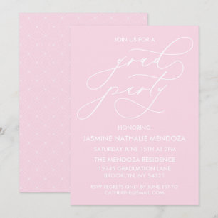 CONVITE DE FORMATURA COM CALIGRAFIA SIMPÁTICA E CA