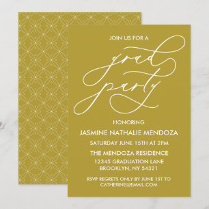CONVITE DE FORMATURA COM CALIGRAFIA SIMPÁTICA E CA