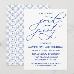 CONVITE DE FORMATURA COM CALIGRAFIA SIMPÁTICA E CA