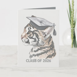 Convite de Formatura com Código QR do Tigre Adicio