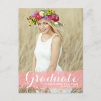 Convite de Formatura com Efeito de Tinta em Aquare