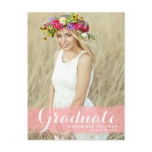 Convite de Formatura com Efeito de Tinta em Aquare