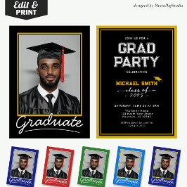 Convite de Formatura com Foto Personalizada, Cláss