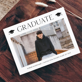 Convite de Formatura com Foto Simples