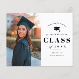 Convite de Formatura com Foto Tipo Mínimo Orçament