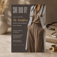 Convite de Formatura de Médica