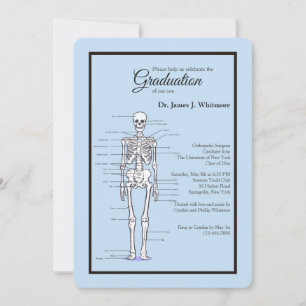Convite de Formatura de Médico Ortopédico