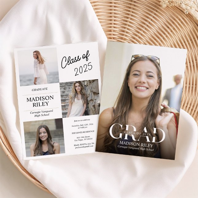 Convite de Formatura do Ensino Médio (Criador carregado)